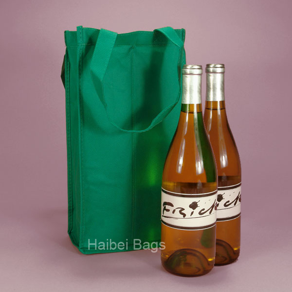 2 Bottles Wine Tote Bag